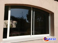 Fenêtre coulissantes deux ventaux