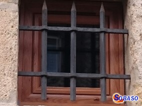 PVC chêne liège menuiserie 1vt avec déflecteurs