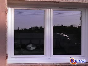 Pose en rénovation PVC deux vantaux