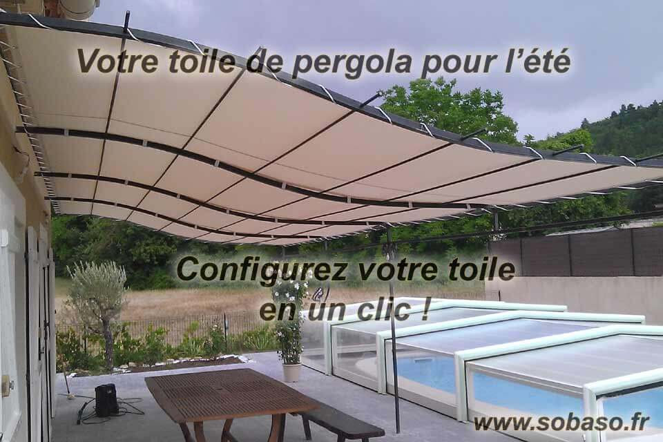 Configurez votre toile de pergola en un clic !