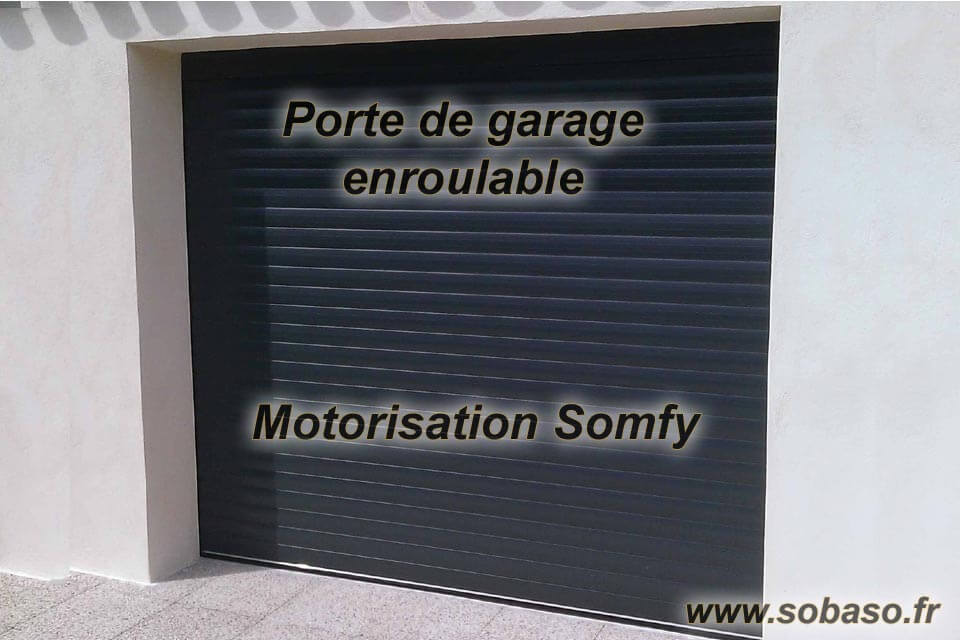 Porte de garage enroulable